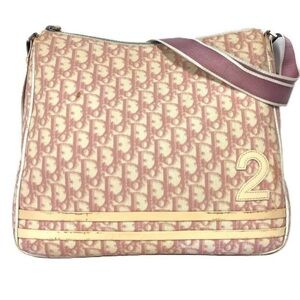 Dior Pink and Cream Shoulder Bag